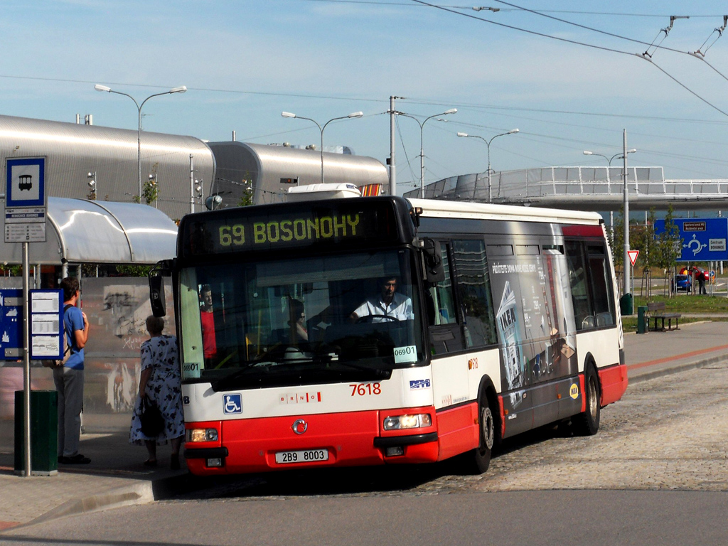 Brno, Karosa Citybus 12M.2071 (Irisbus) # 7618