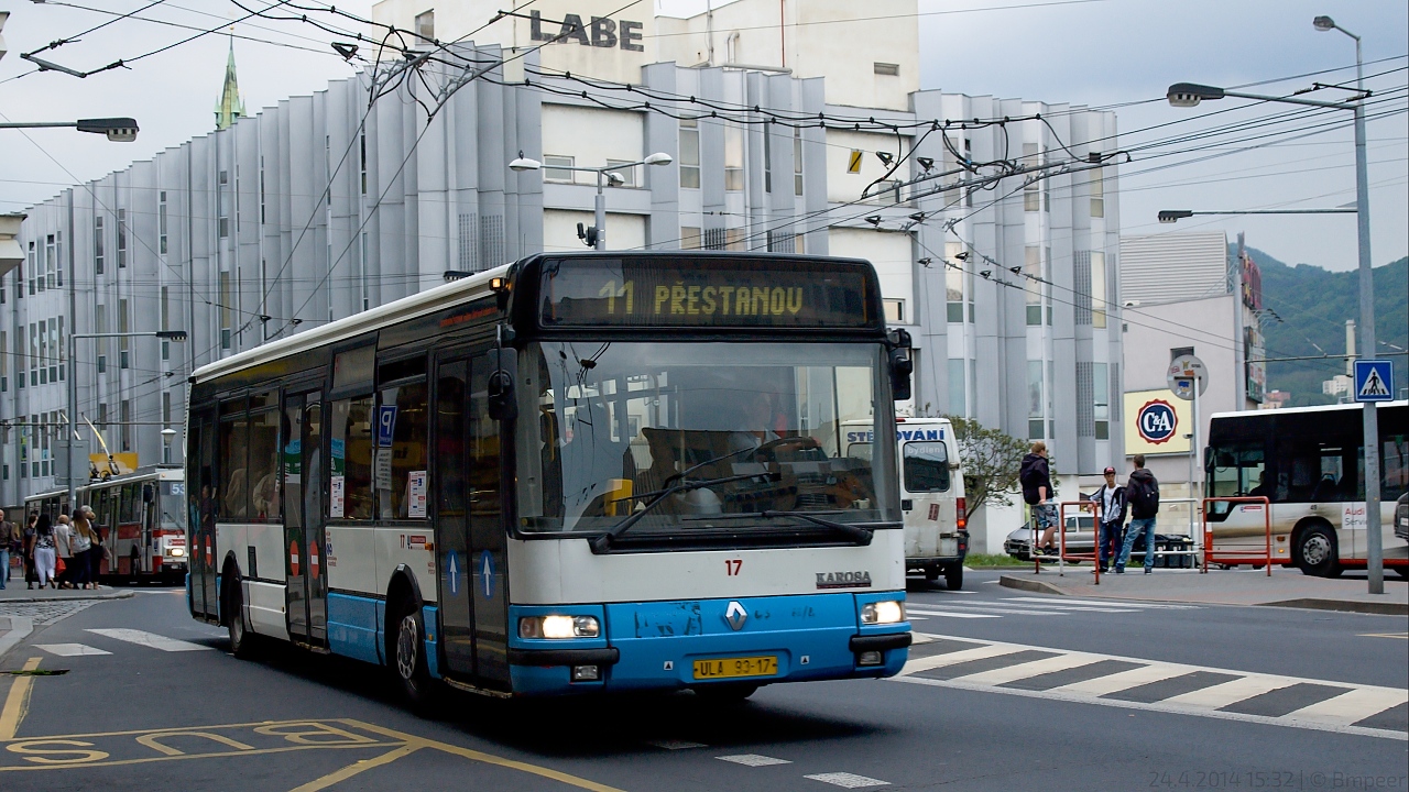 Ústí nad Labem, Karosa Citybus 12M.2070 (Renault) č. 17