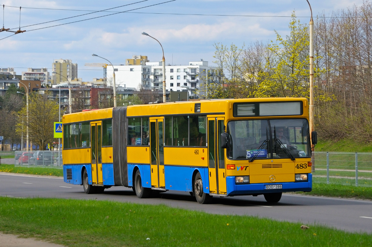 Vilnius, Mercedes-Benz O405G No. 483