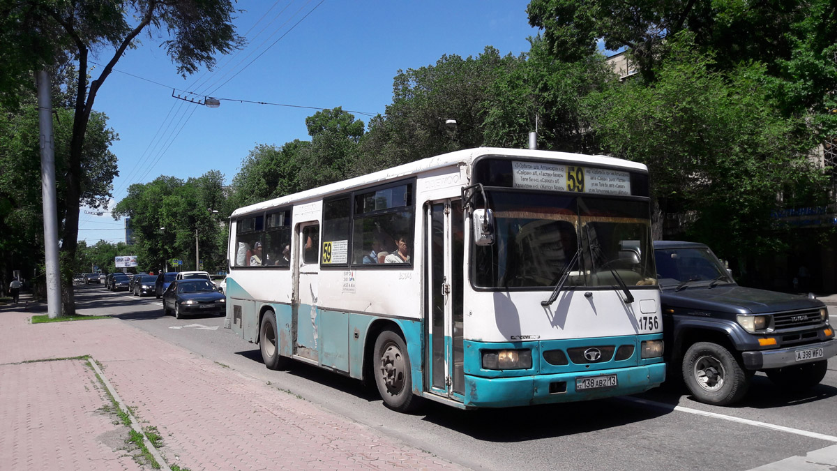 Алматы, Daewoo BS090 Royal Midi № 138 ABZ 13
