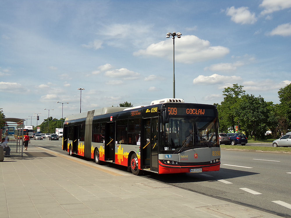Варшава, Solaris Urbino III 18 Hybrid № 8398