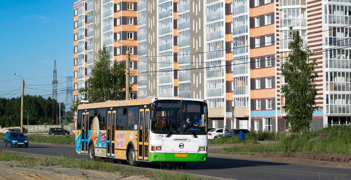Chelyabinsk, LiAZ-5256.53 № 114