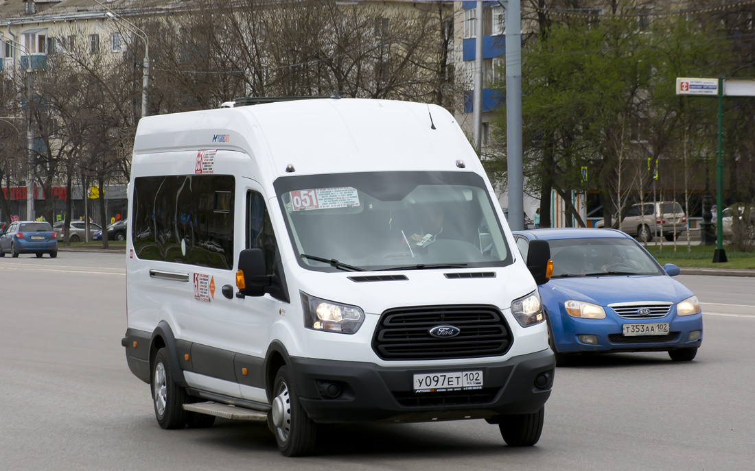 Уфа, Ford Transit FBD [RUS] (Z6F) № У 097 ЕТ 102