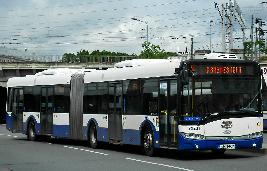 Rīga, Solaris Urbino III 18 № 79231