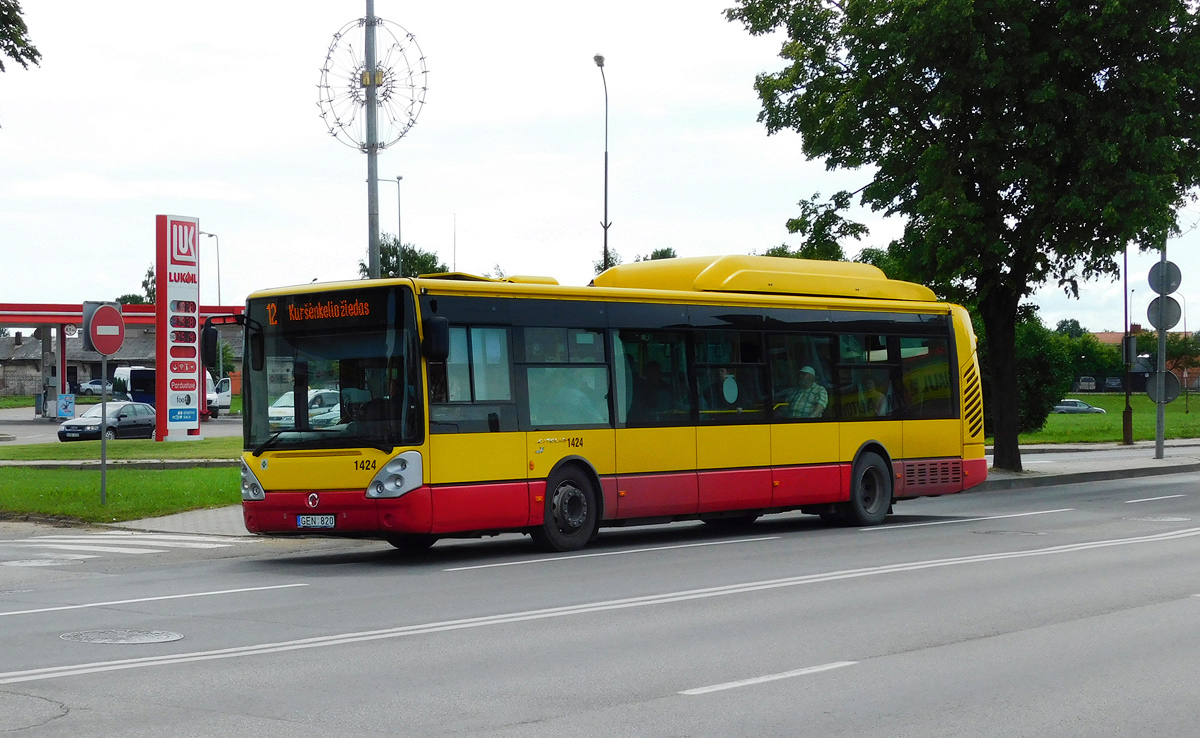 Шяуляй, Irisbus Citelis 12M CNG № 1424
