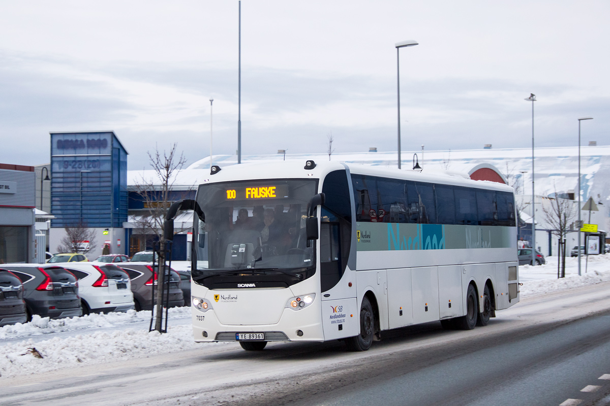 Bodø, Scania OmniExpress 360 № 7037
