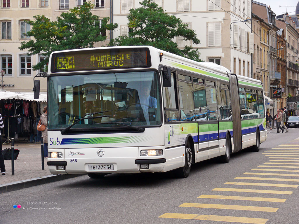 Нанси, Irisbus Agora L № 365