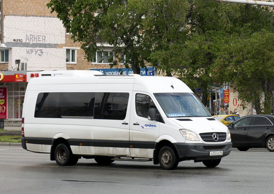 Ekaterinburg, Luidor-223602 (MB Sprinter 515CDI) № Х 202 ОЕ 96