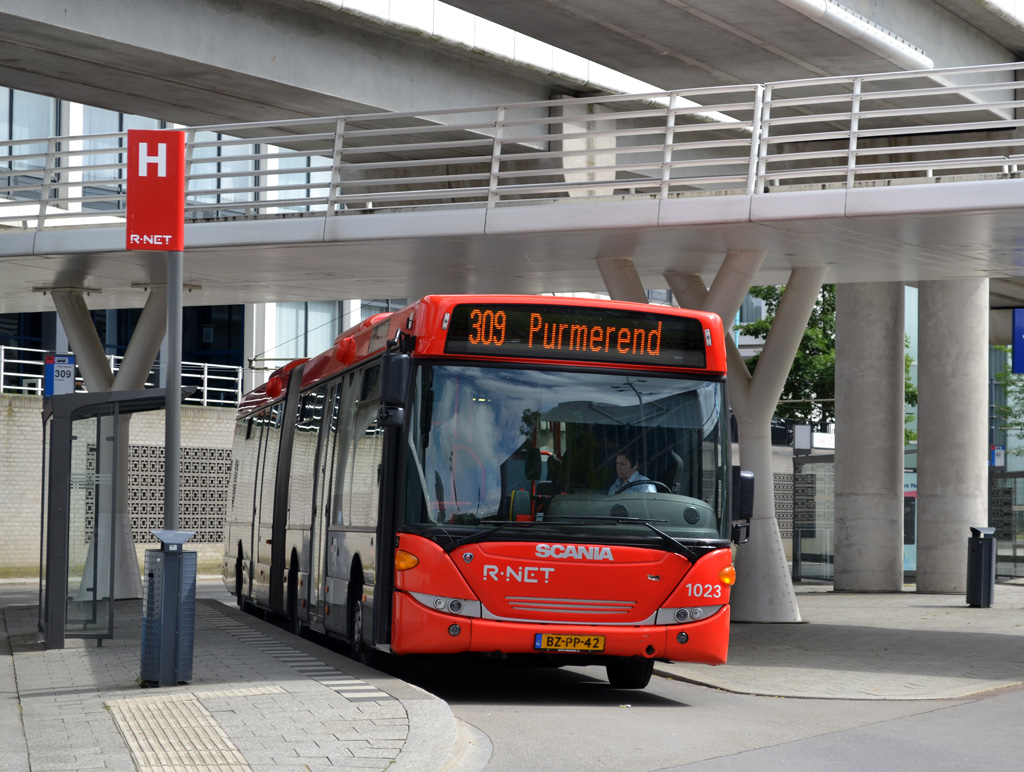 Amsterdam, Scania OmniLink CK320UA 6x2/2LB # 1023