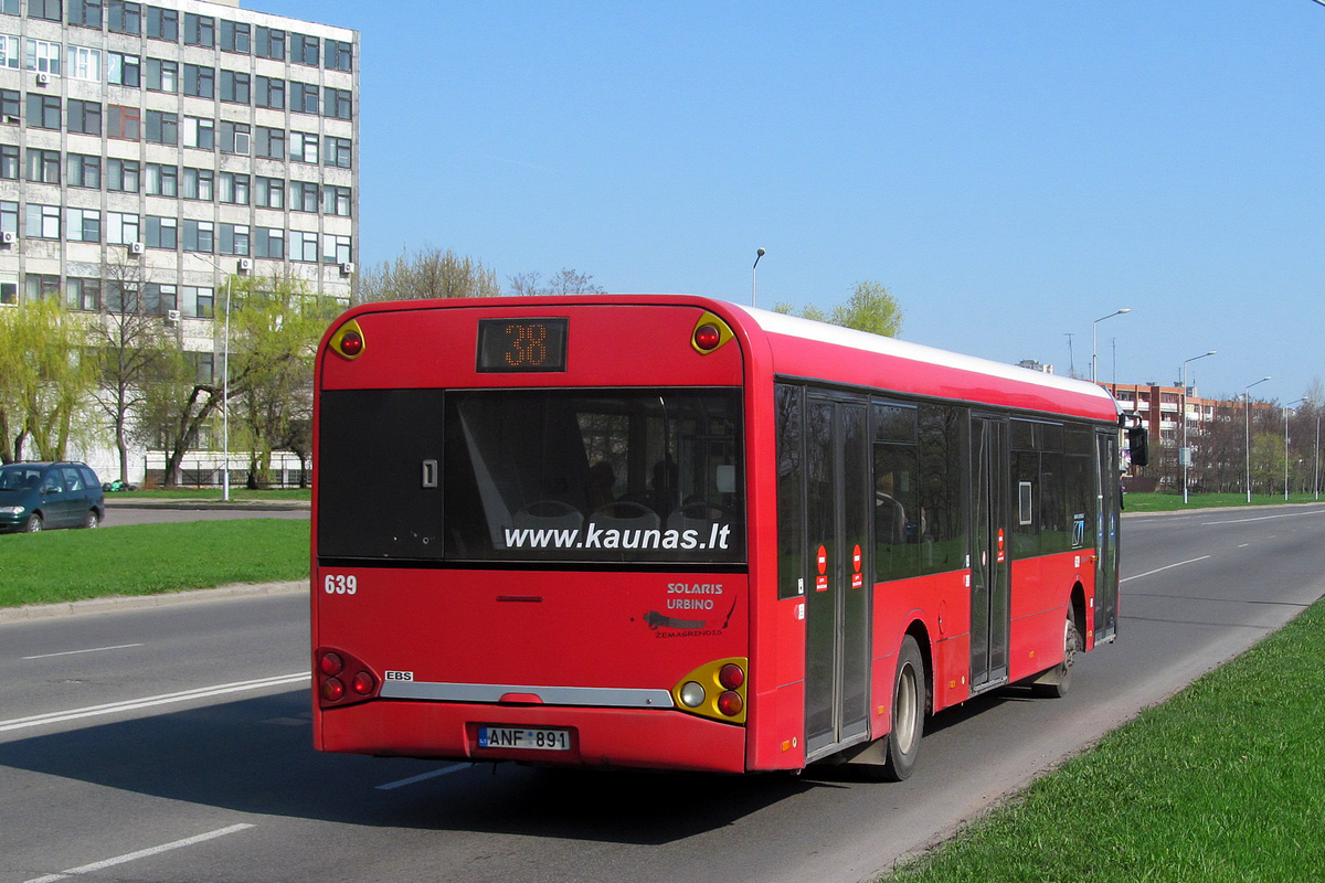Kaunas, Solaris Urbino II 12 No. 639