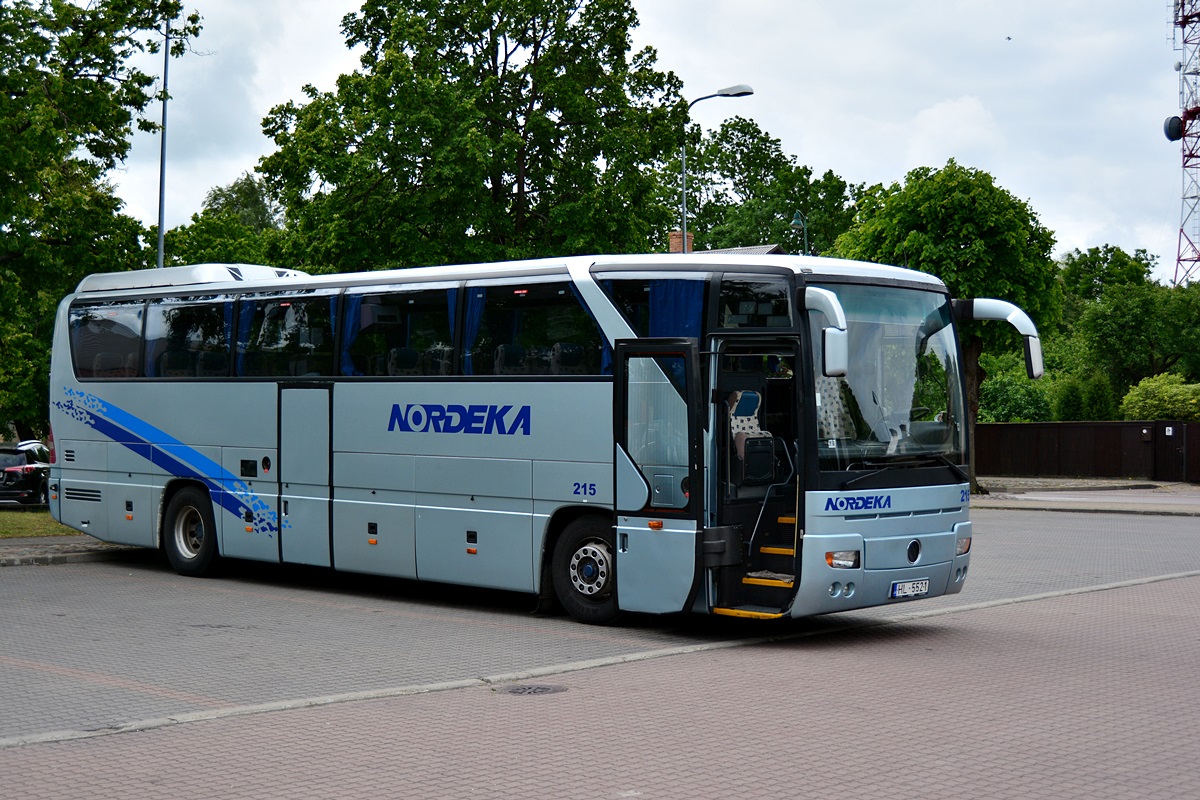 Riga, Mercedes-Benz O350-15RHD Tourismo I No. 215