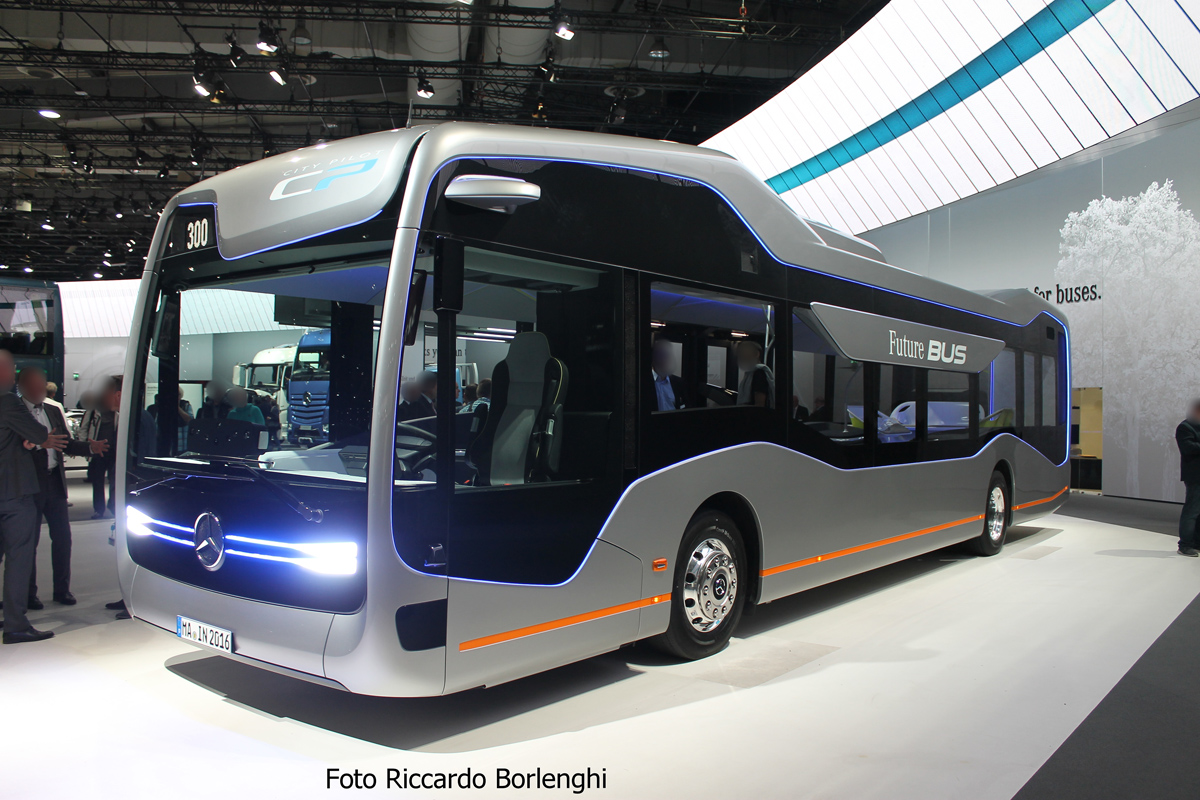Mannheim, Mercedes-Benz Future Bus č. MA-IN 2016; Hannover — IAA 2016