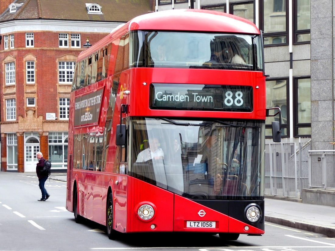 London, Wright New Bus for London # LT56