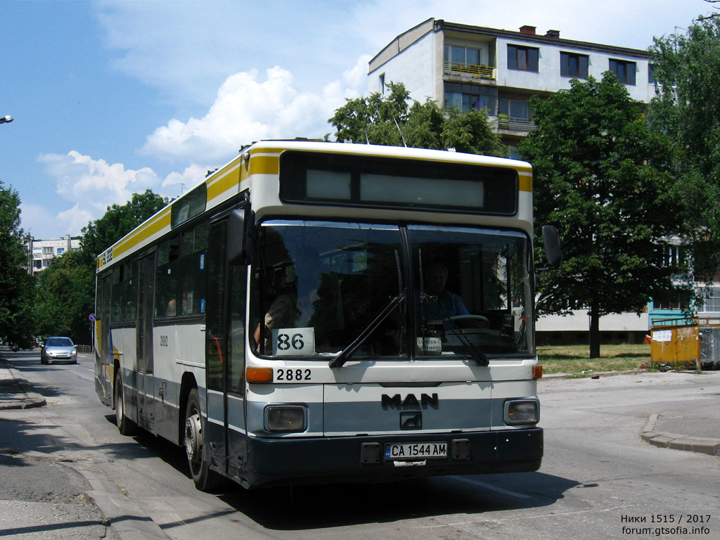 Sofia, MAN A60 SL232 MANAŞ # 2882