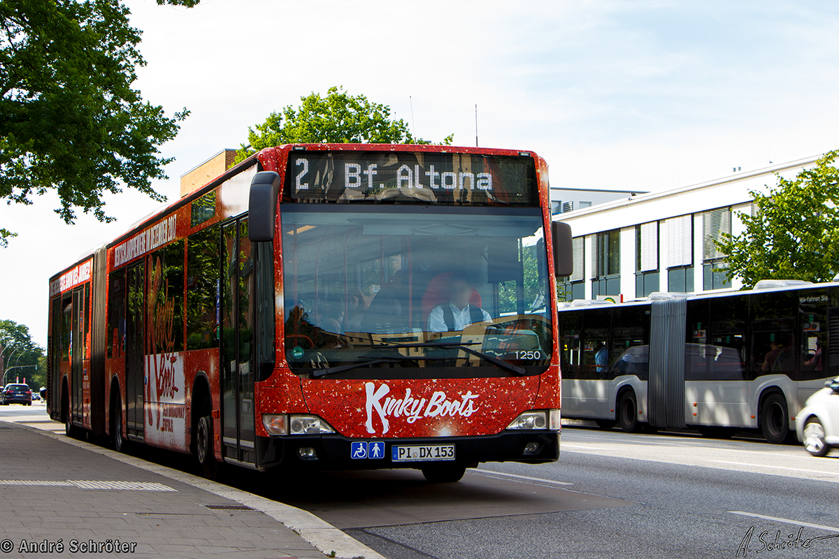 Hamburg, Mercedes-Benz O530 Citaro Facelift G # 1250