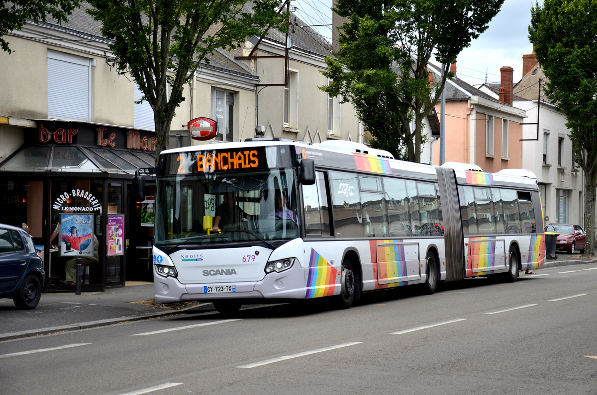 Angers, Scania Citywide LFA # 679