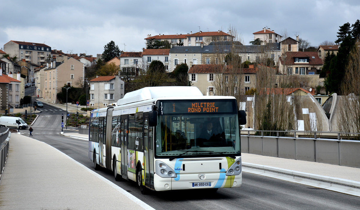 Poitiers, Irisbus Citelis 18M CNG č. 171