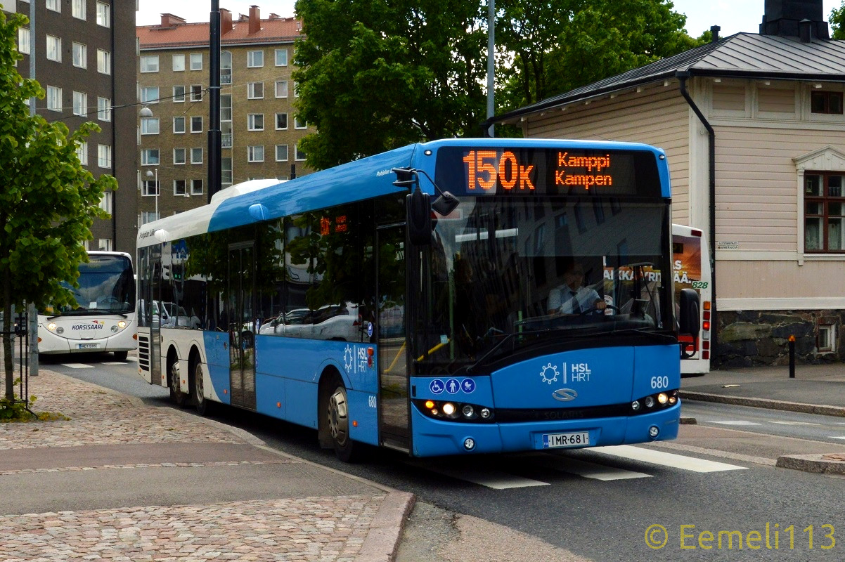 Helsinki, Solaris Urbino III 15 LE # 680