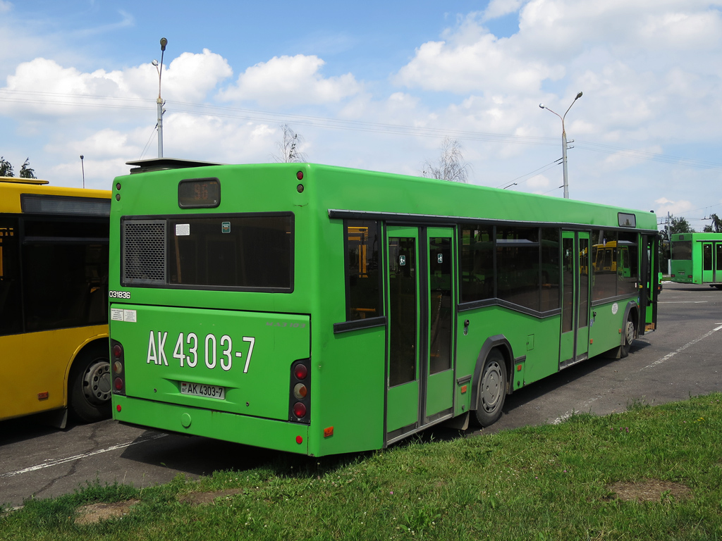 Minsk, MAZ-103.465 č. 031836