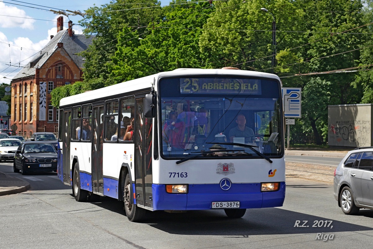 Riga, Mercedes-Benz O345 № 77163