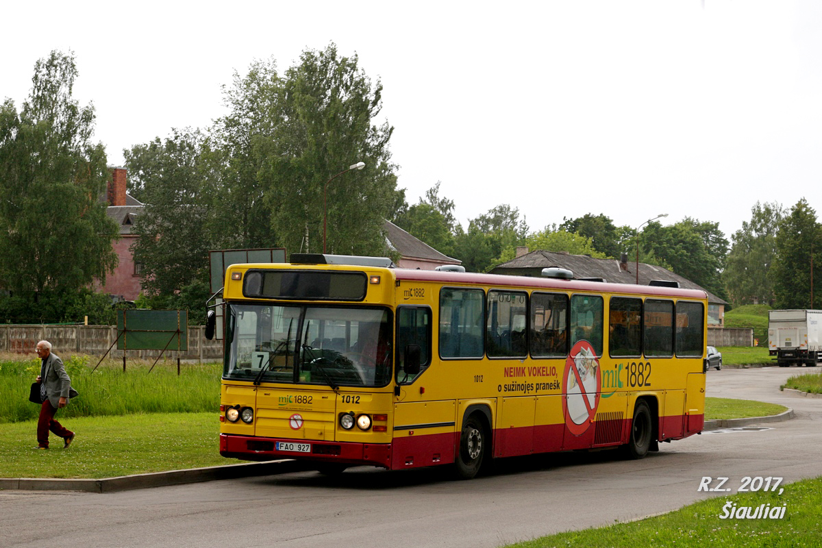 Шяуляй, Scania CN113CLB № 1012