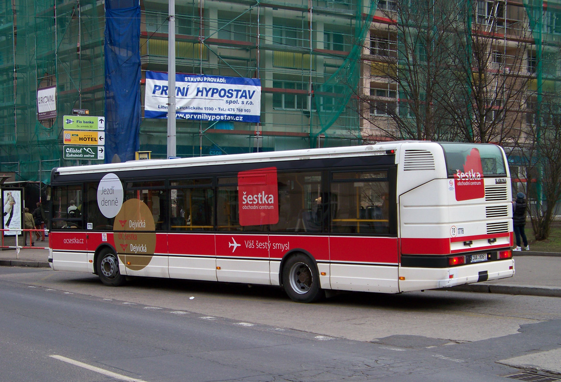 Прага, Karosa Citybus 12M.2070 (Renault) № 1778