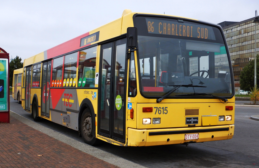 Charleroi, Van Hool A500 # 7615