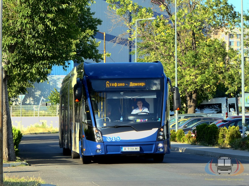 Burgas, Solaris Urbino 18 MetroStyle # А 9186 МХ