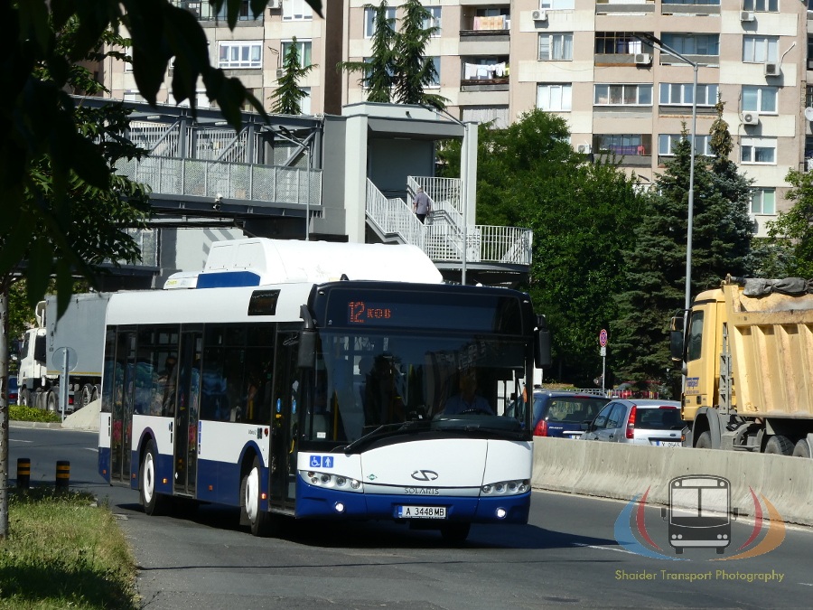 Burgas, Solaris Urbino III 12 CNG № А 3448 МВ