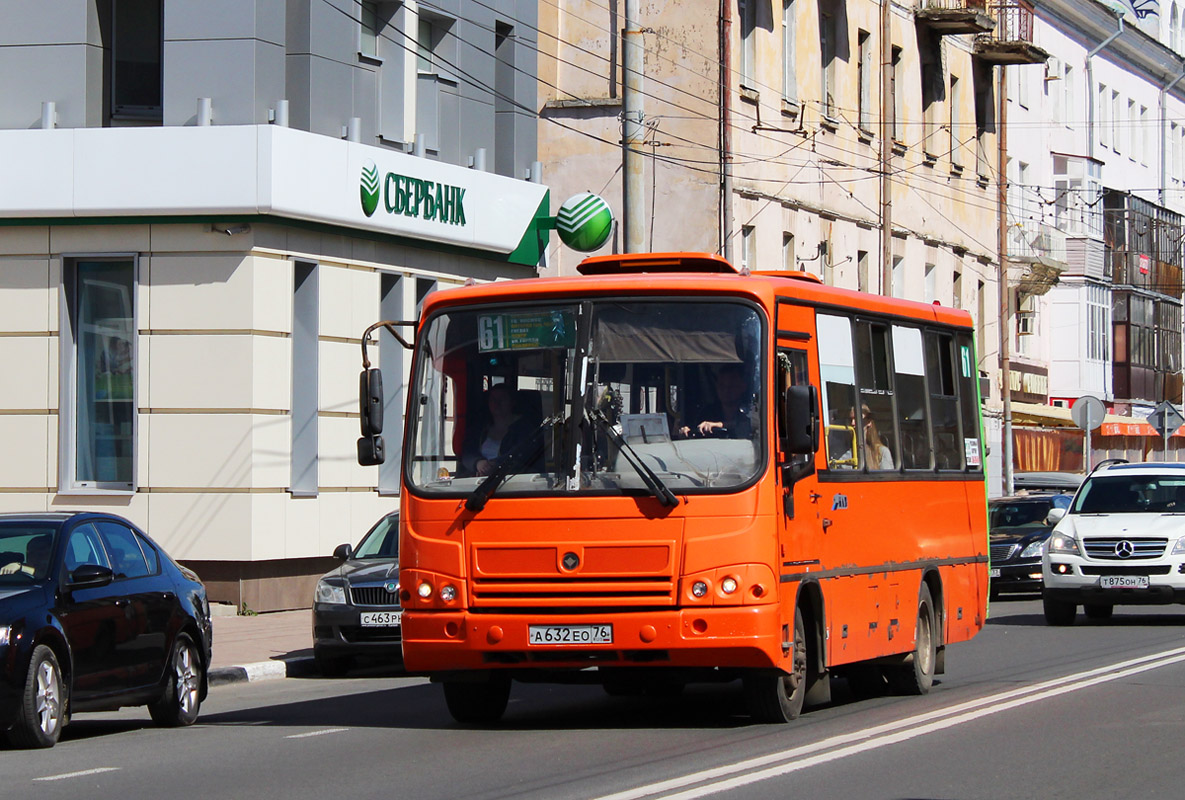 Yaroslavl, PAZ-320402-05 (32042E, 2R) Nr. А 632 ЕО 76