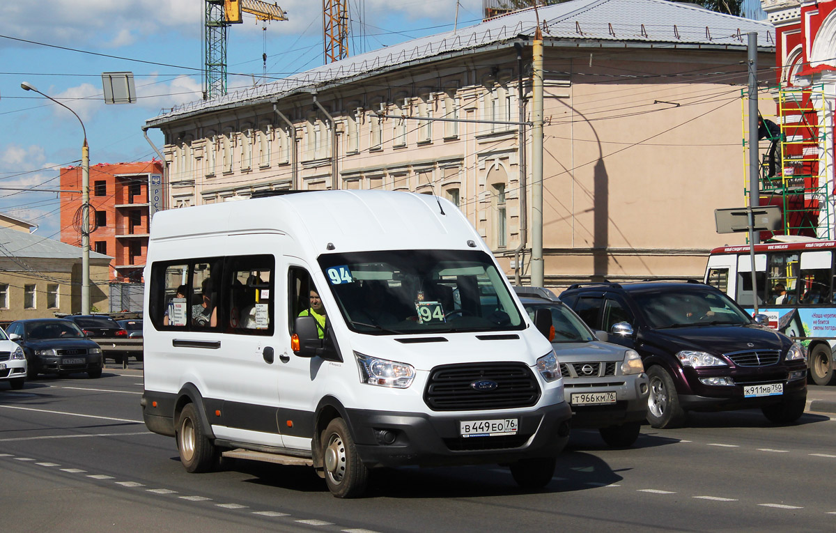 Yaroslavl, Ford Transit 136T460 FBD [RUS] # В 449 ЕО 76