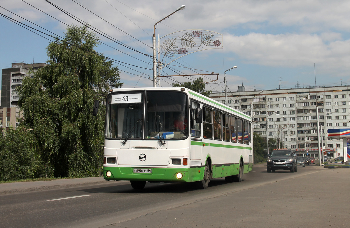 Krasnoyarsk, LiAZ-5256.45 č. В 690 КХ 124