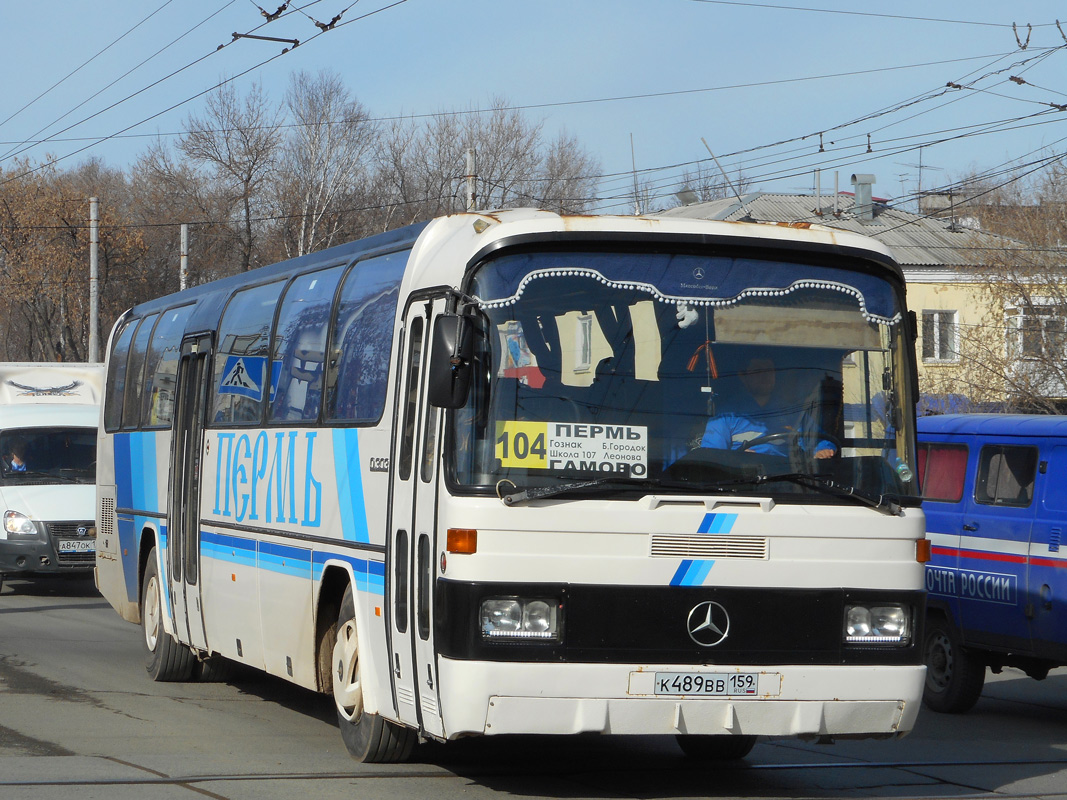 Пермь, Mercedes-Benz O303-15KHP-L № К 489 ВВ 159