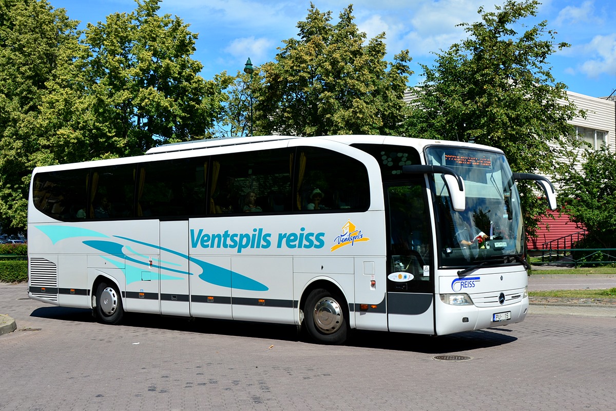 Ventspils, Mercedes-Benz Travego O580-15RHD nr. PU-15