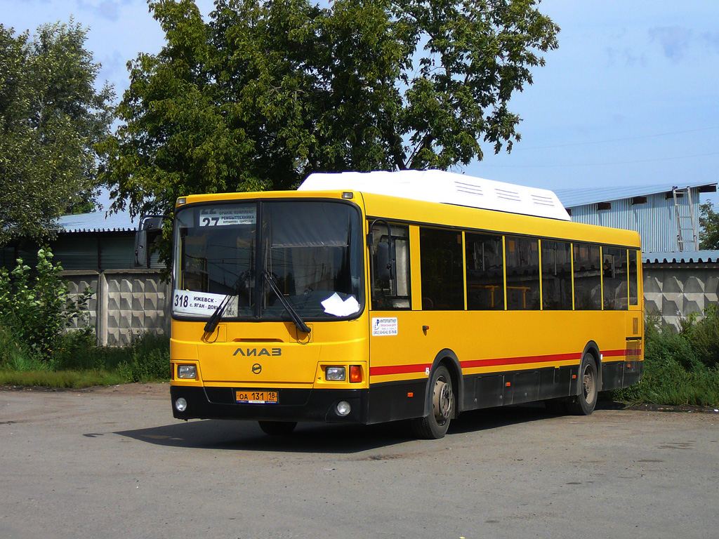 Izhevsk, LiAZ-5256.57 č. ОА 131 18