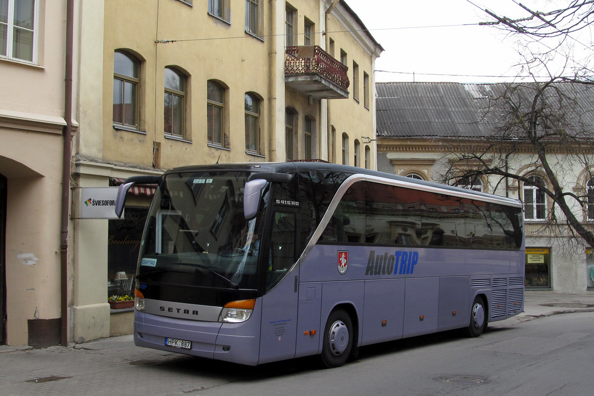 Вильнюс, Setra S415HD № HPK 887