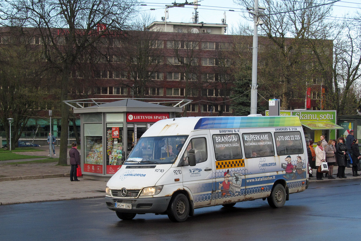 Vilnius, Vilsicaras (MB Sprinter 311CDI) č. 9210
