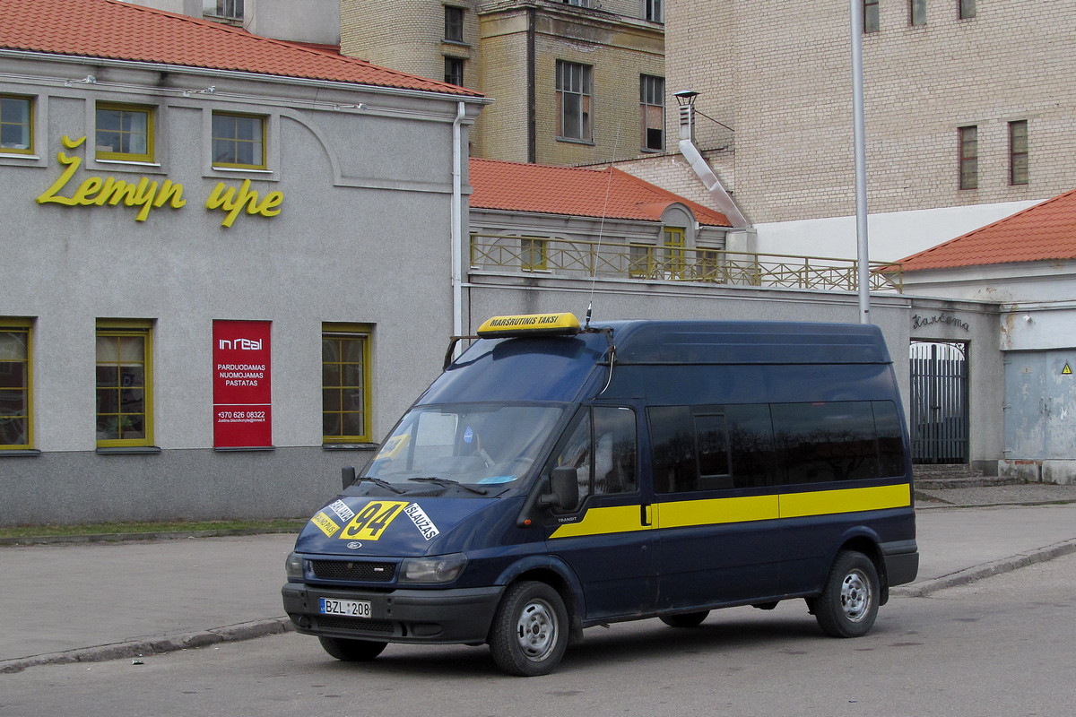 Garliava, Ford Transit # BZL 208