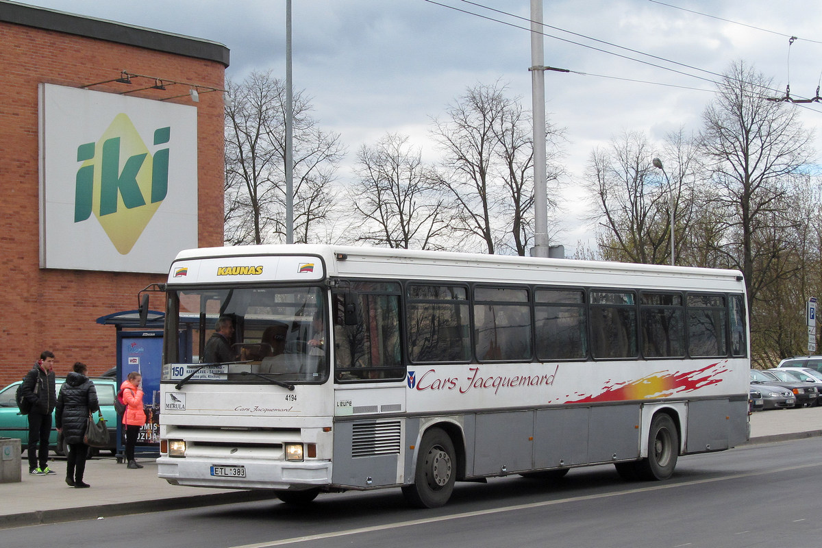 Kaunas, Renault Tracer Nr. ETL 383