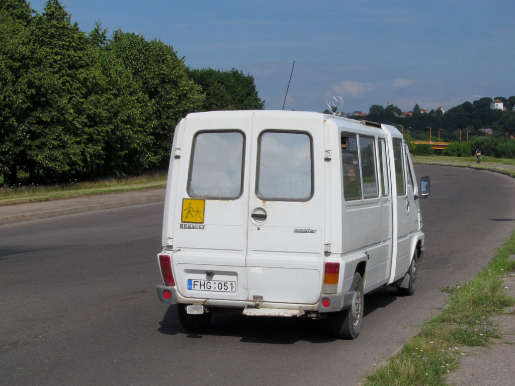 Kaunas, Renault Master T35D No. FHG 051