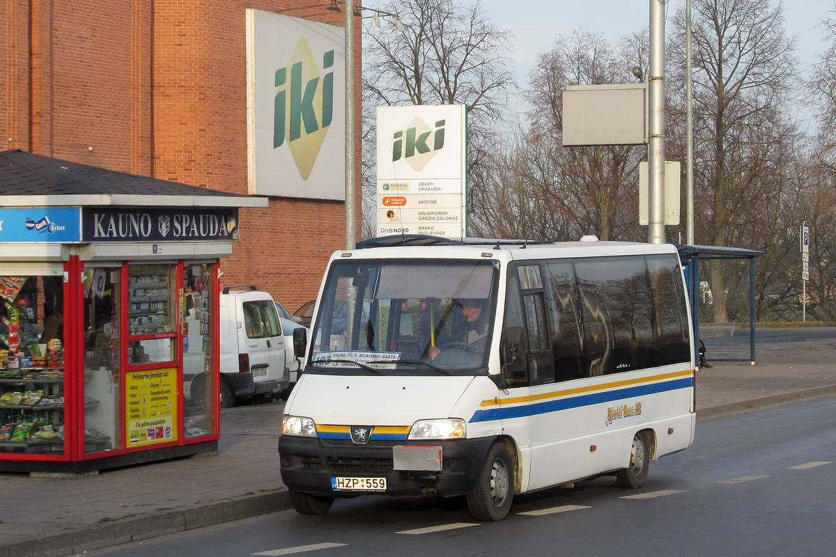 Kaunas, Jonckheere ProCity II (Peugeot Boxer) nr. HZP 559