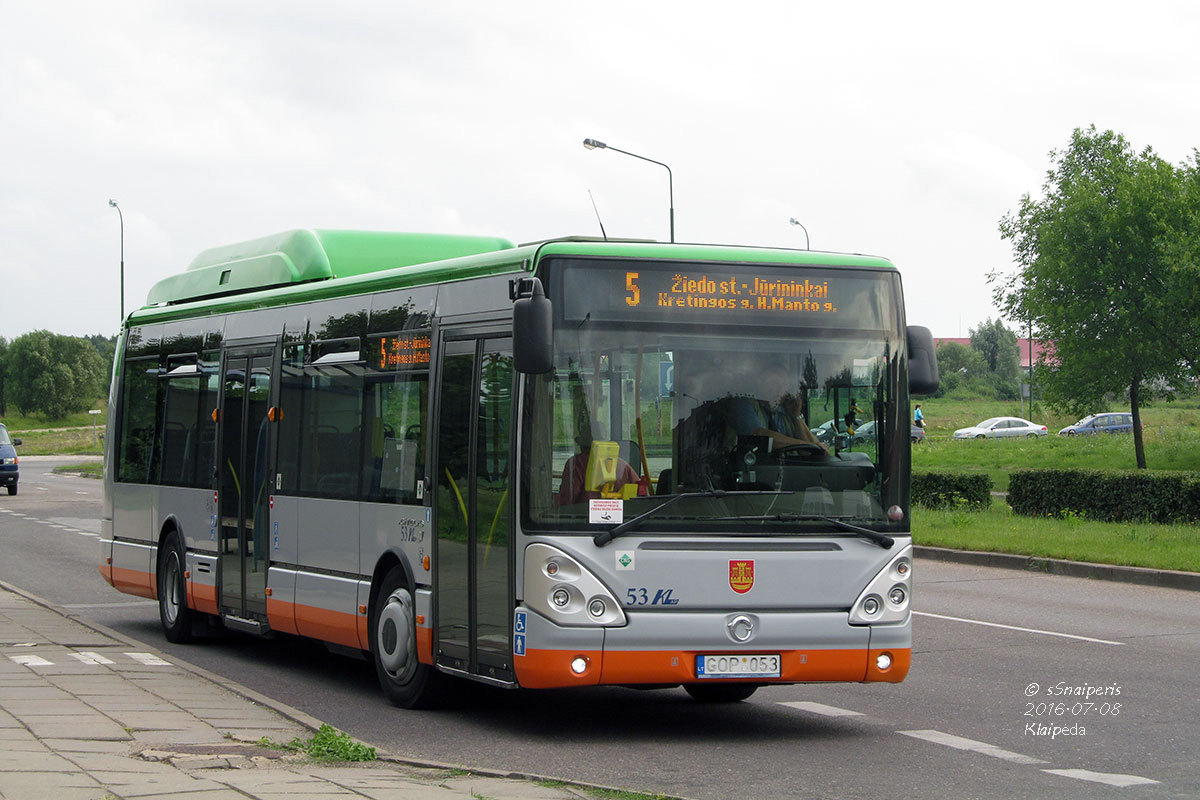 Klaipėda, Irisbus Citelis 12M CNG nr. 53