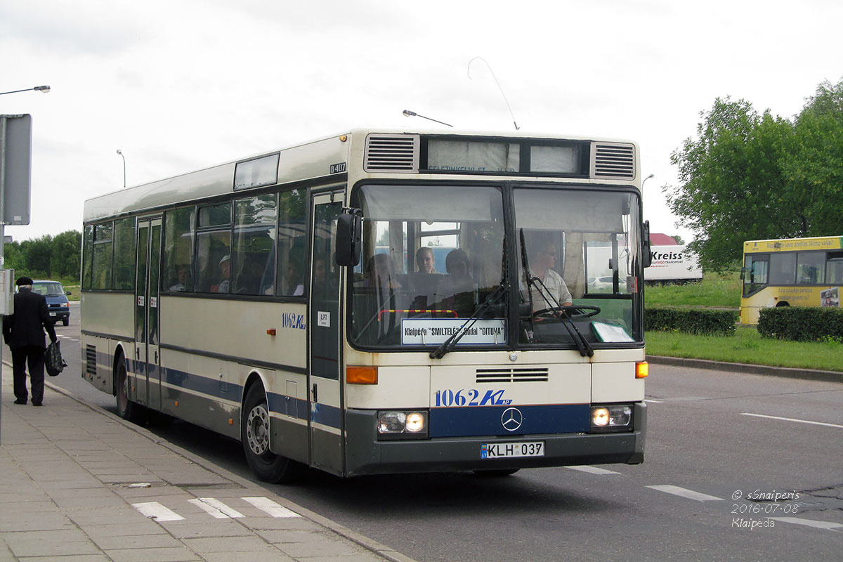 Клайпеда, Mercedes-Benz O407 № 62