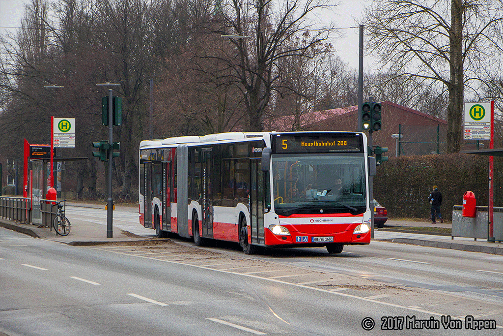 Hamburg, Mercedes-Benz Citaro C2 G # 7621