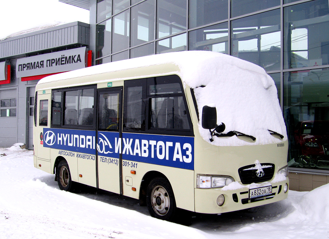 Izhevsk, Hyundai nr. А 832 ОА 18