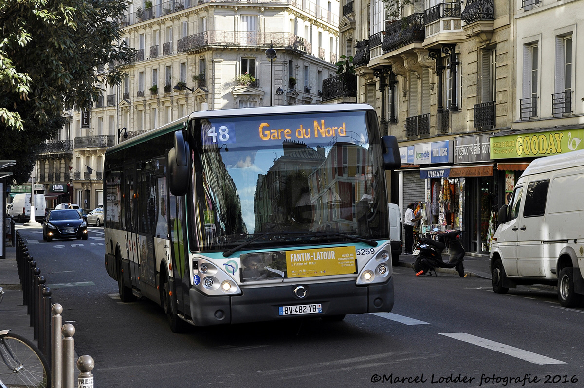 Париж, Irisbus Citelis 12M № 5259