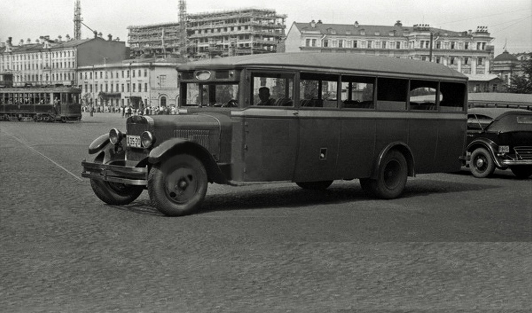 Moscow region, other buses, (unknown) # Д 25-20; Moscow — Old photos