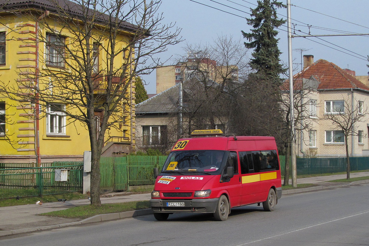Kaunas, Ford Transit 90T350 # FCL 190