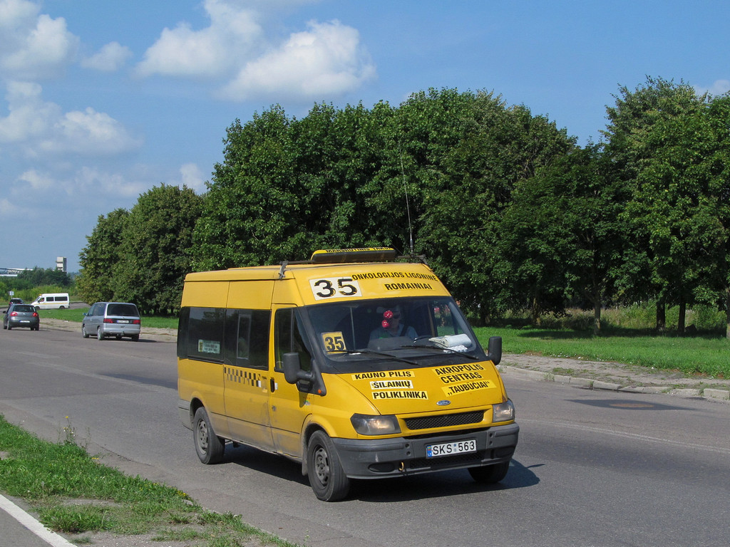 Kaunas, Ford Transit 90T350 # SKS 563