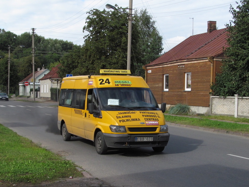 Kaunas, Ford Transit 85T300 nr. EBB 023